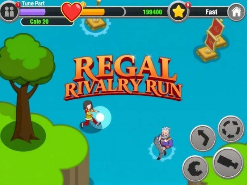 Regal Rivalry Run - Epic Royal Adventure Regal Rivalry Run Gameplay Screenshot